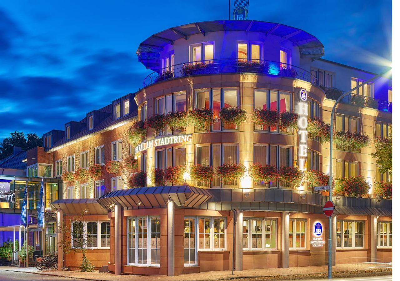 Hotel-Hofbraeu Am Stadtring Nordhorn Exterior foto
